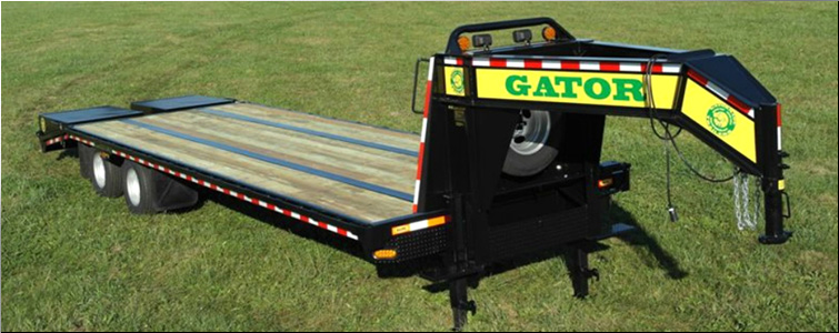GOOSENECK TRAILER 30ft tandem dual - all heavy-duty equipment trailers special priced  Henderson County, Tennessee
